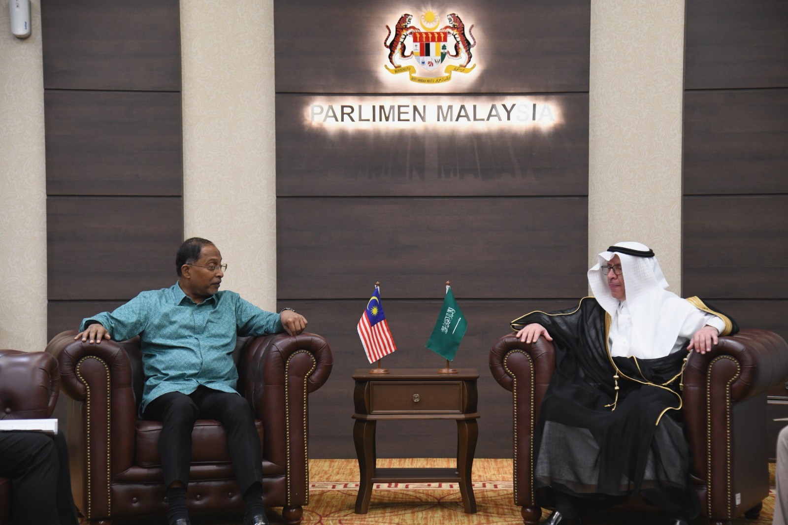 YB Menteri Pendidikan Tinggi Terima Kunjungan Hormat Perpisahan Daripada Duta Besar Arab Saudi Ke Malaysia