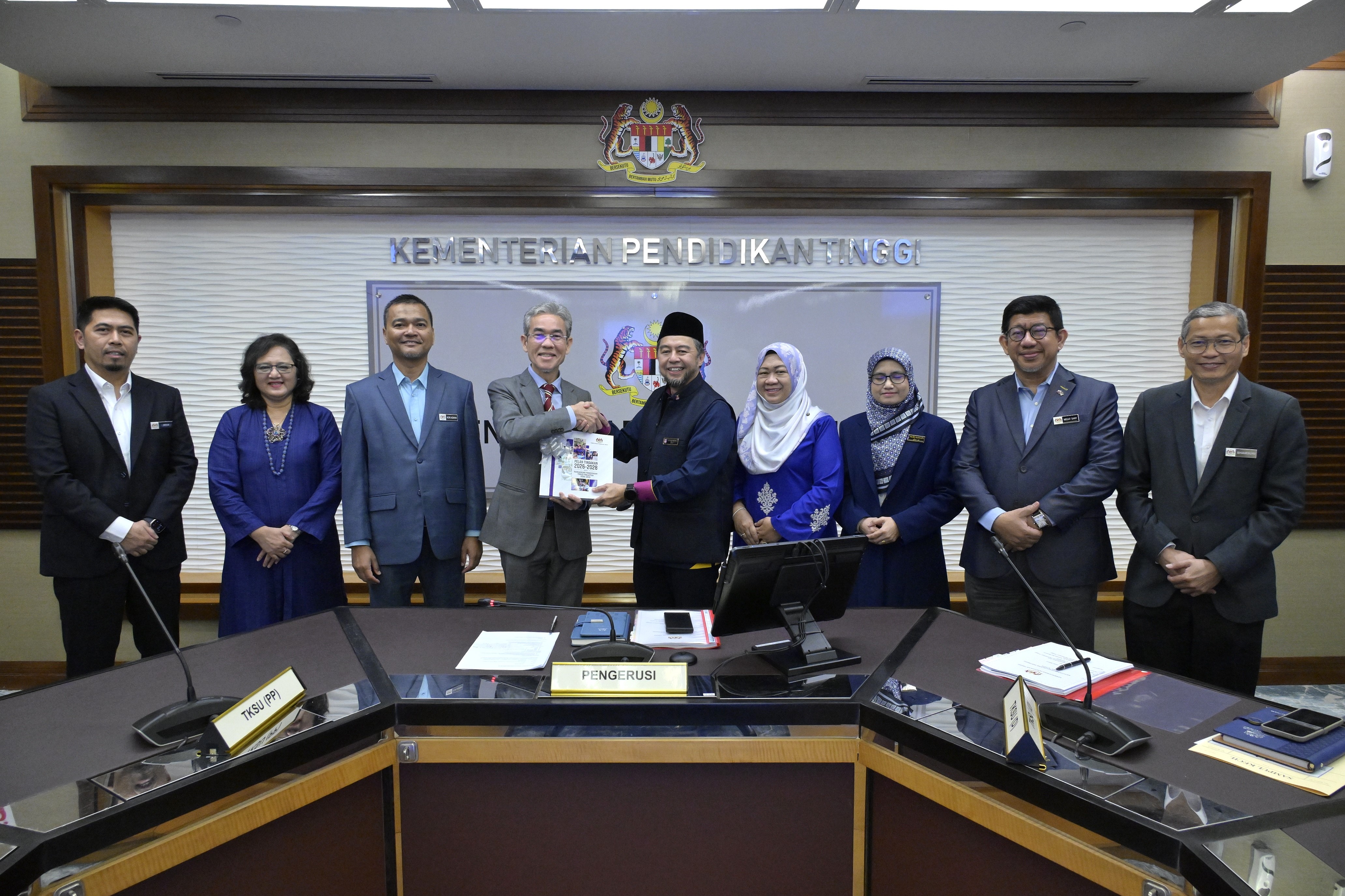 KPT Terima Dokumen Akhir Pelan Tindakan 2026-2028 bagi RPTM