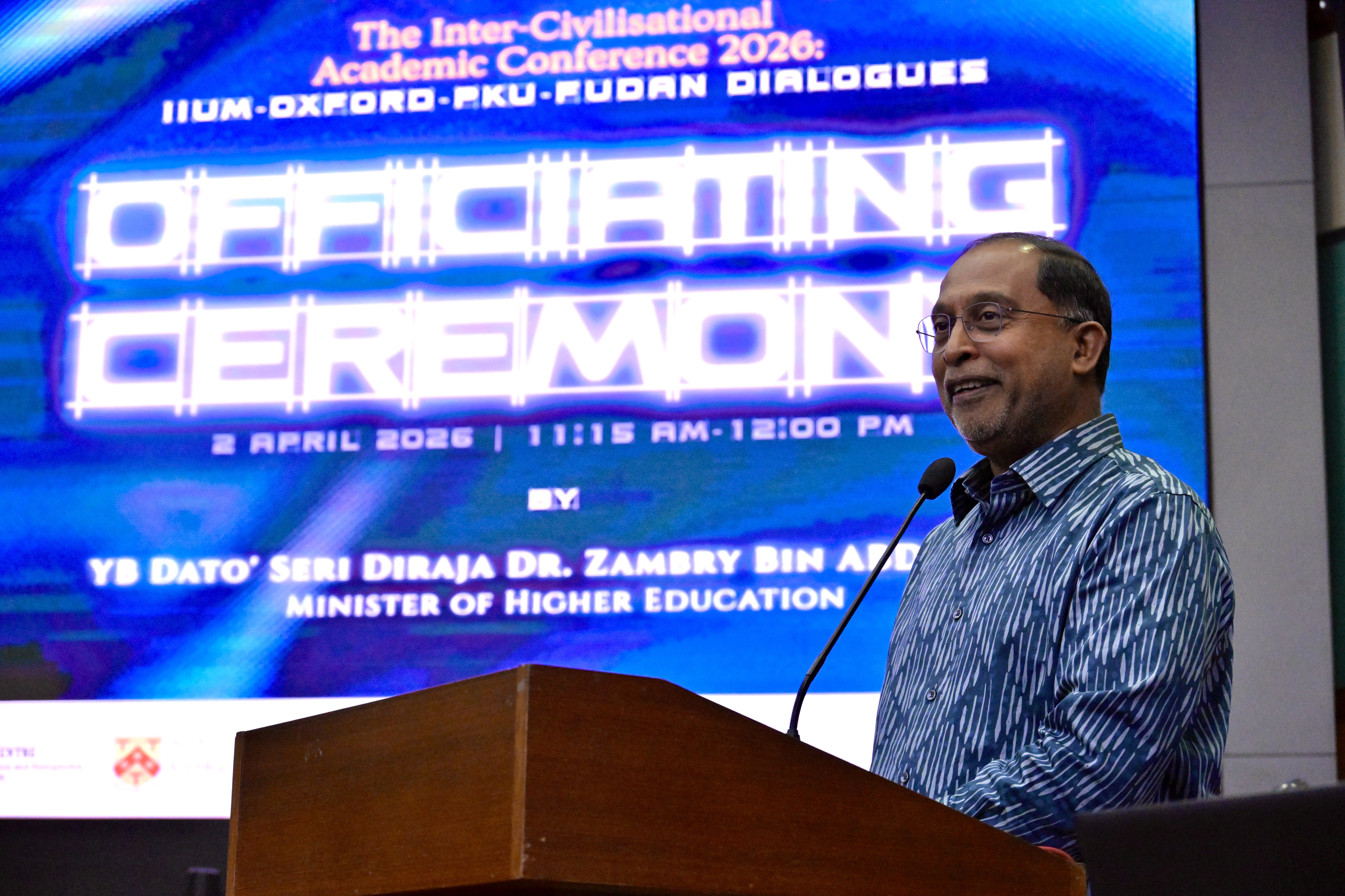 Persidangan Akademik Antara Tamadun 2026: YB Menteri Seru Sarjana Masyarakatkan Ilmu, Perkukuh Kefahaman Silang Budaya