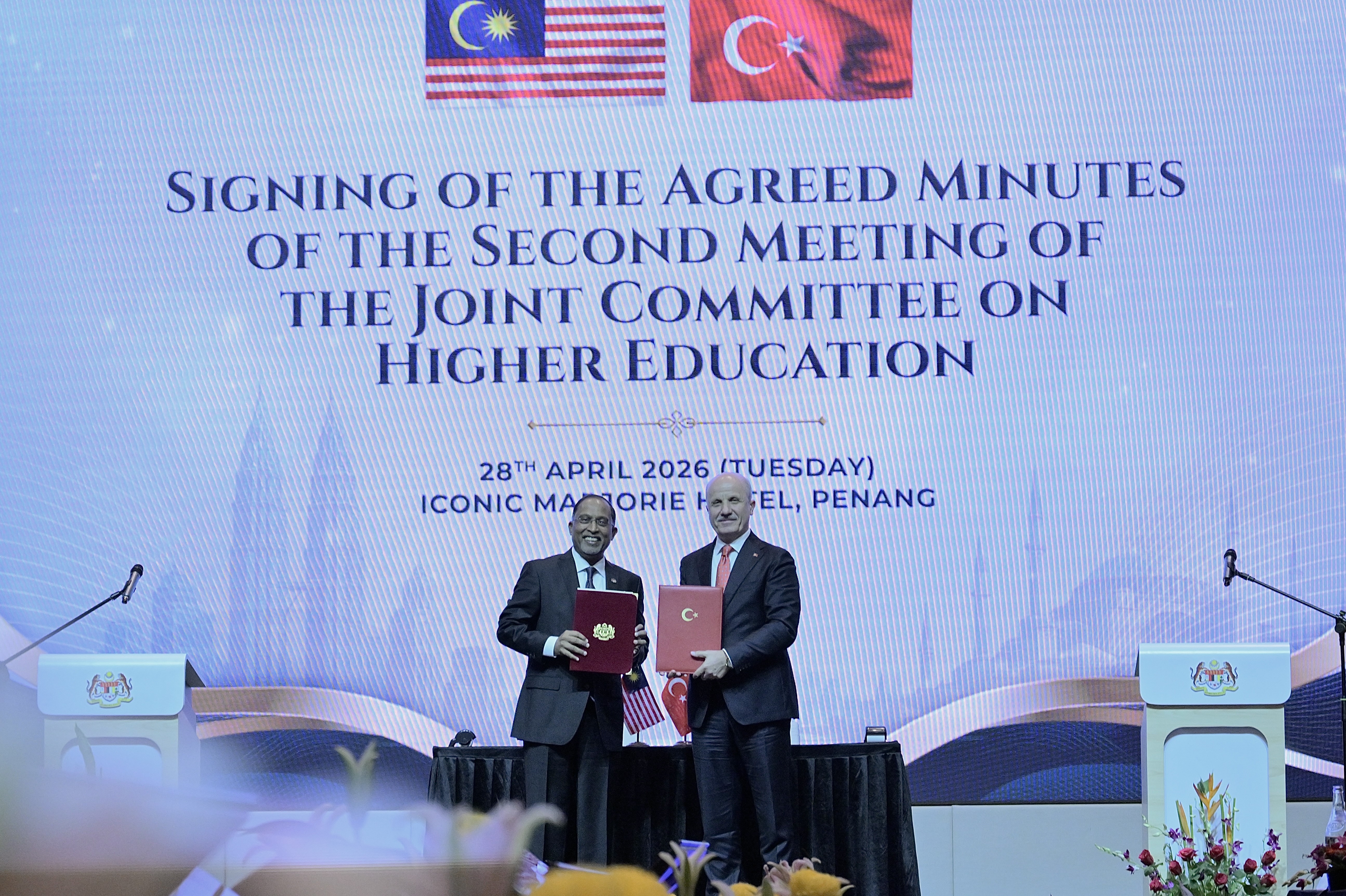 KPT Perkukuh Diplomasi Akademik dan Inovasi Masa Hadapan Melalui Mesyuarat JC Kedua Malaysia-Türkiye