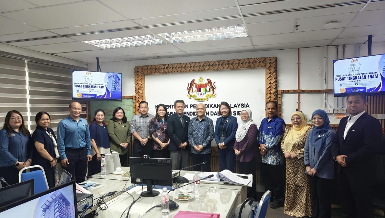 Lawatan Kerja dan Sesi Libat Urus Timbalan Ketua Setiausaha (Dasar) ke Pejabat Pendidikan Daerah Sibu, Sarawak