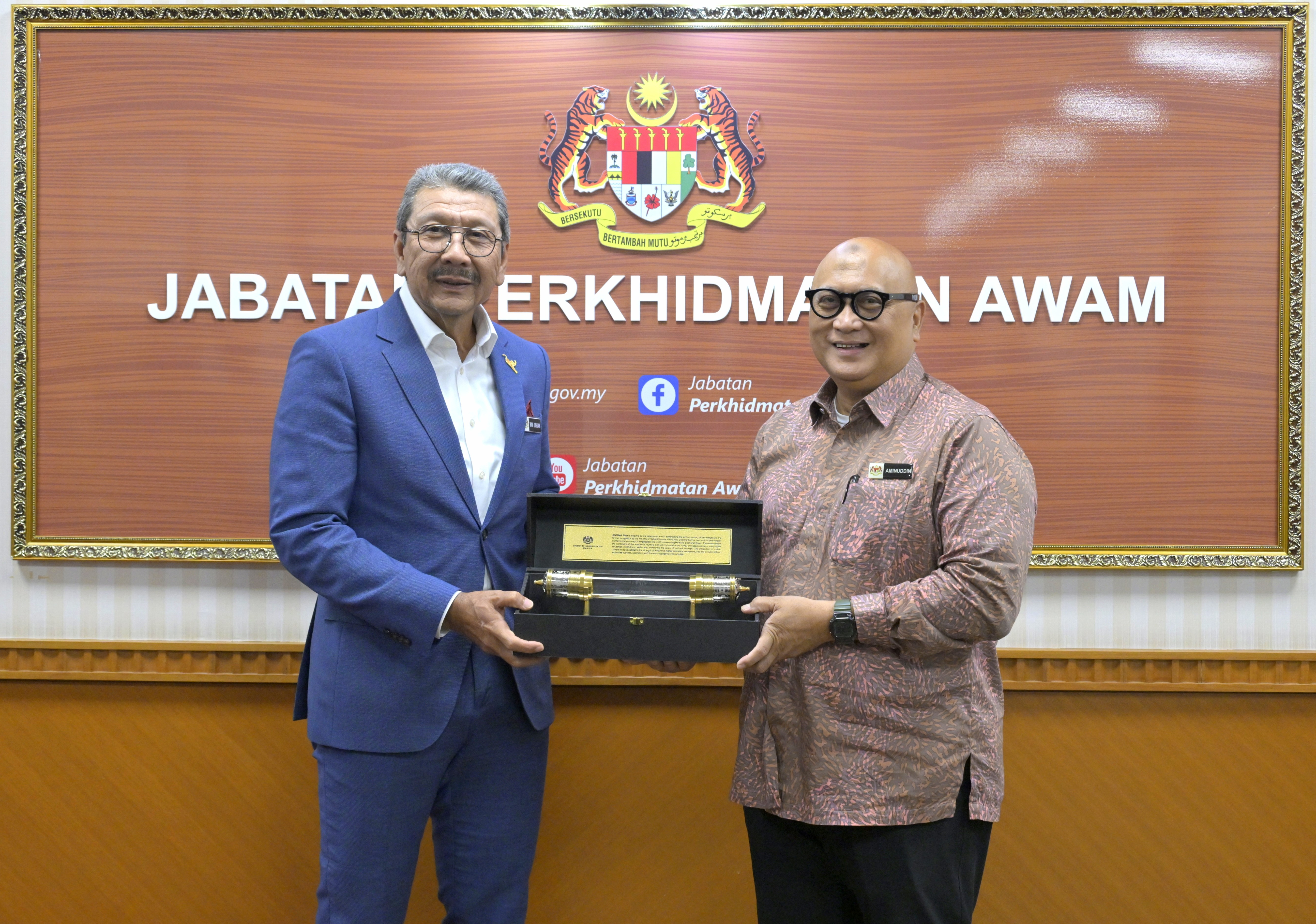 Kunjungan Hormat KSU KPT Kepada KPPA