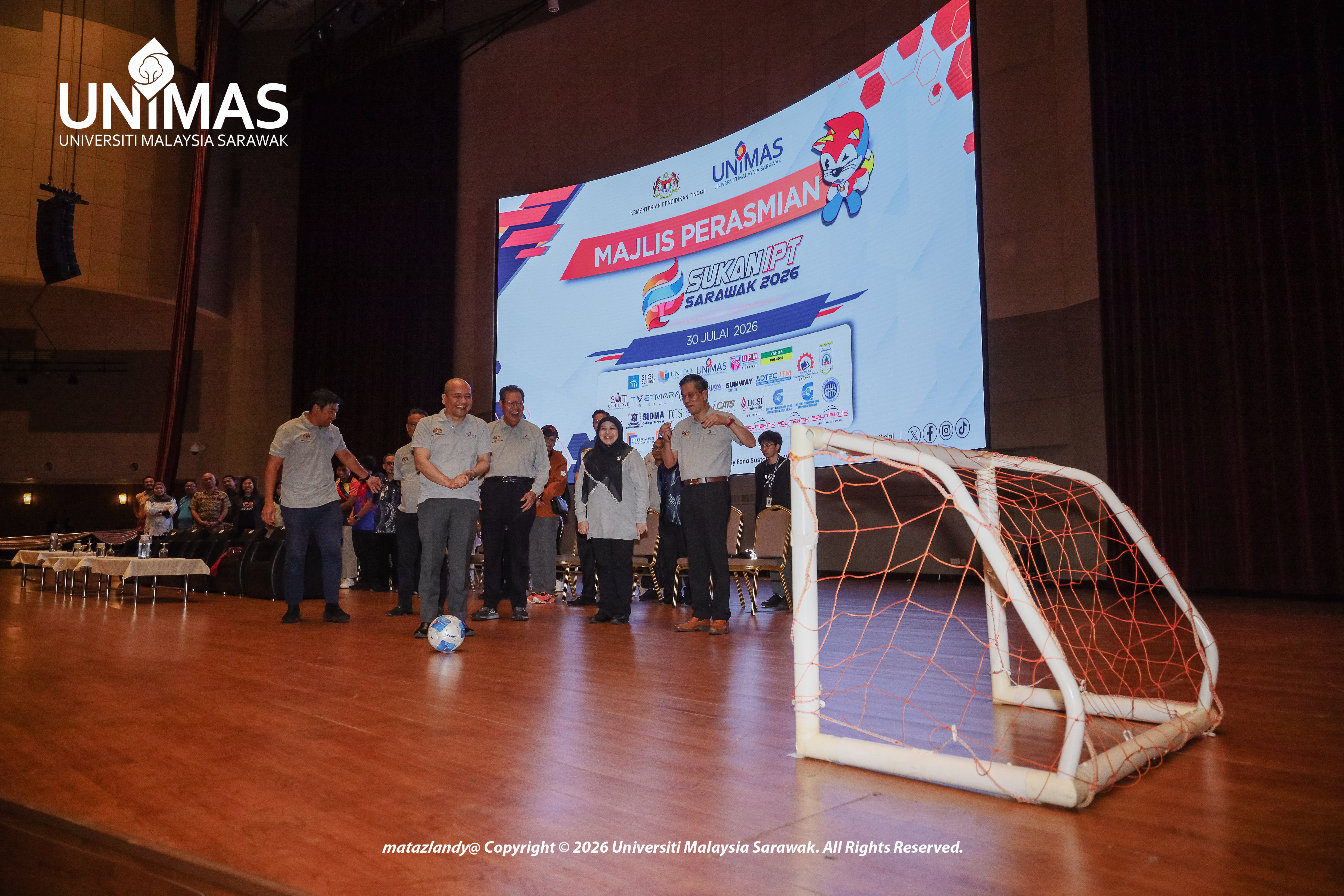 Penyertaan 28 Kontinjen Warnai Sukan IPT Sarawak 2026