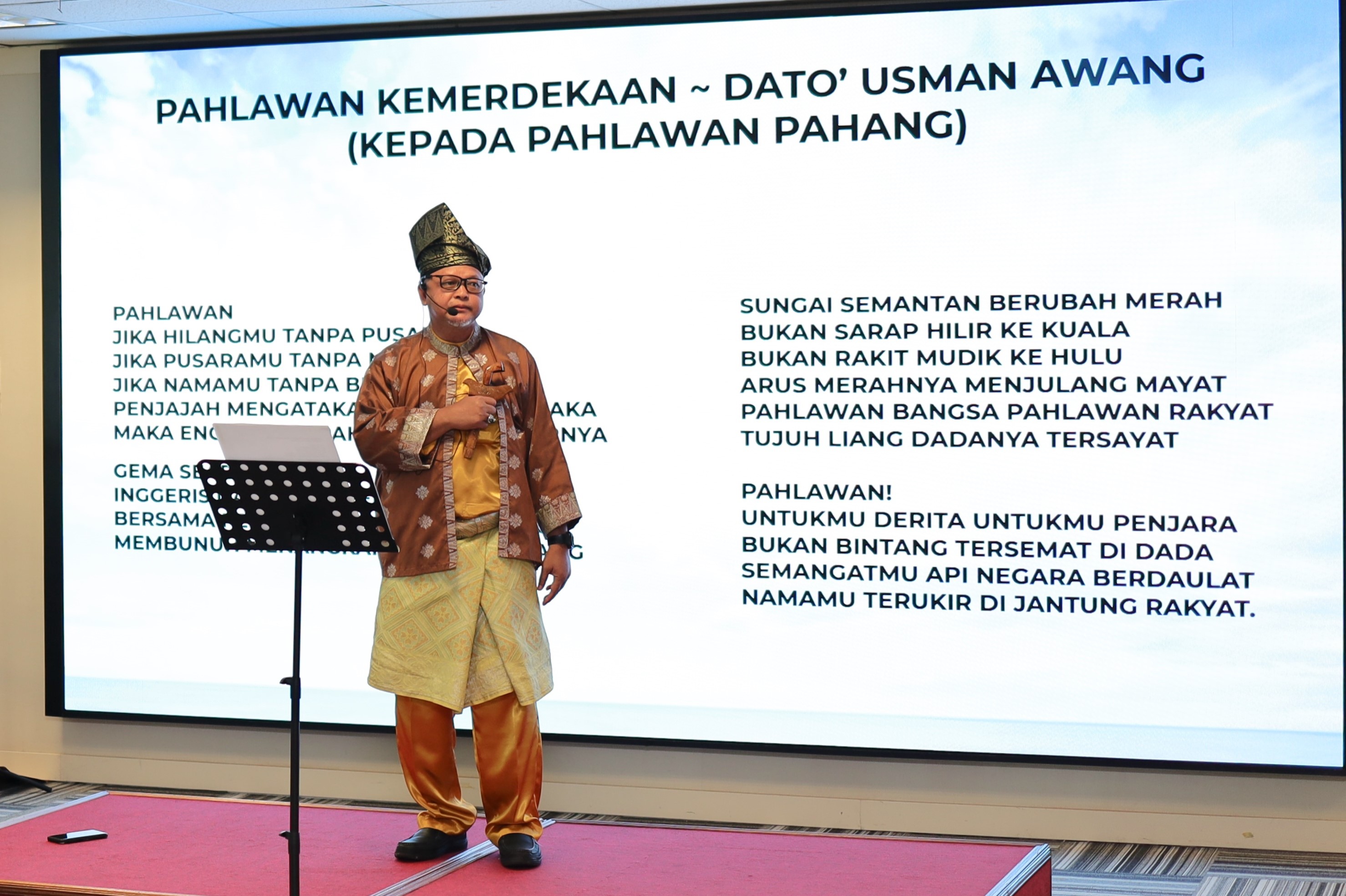 Deklamasi Puisi Meriahkan Sambutan Bulan Kebangsaan Peringkat KPT