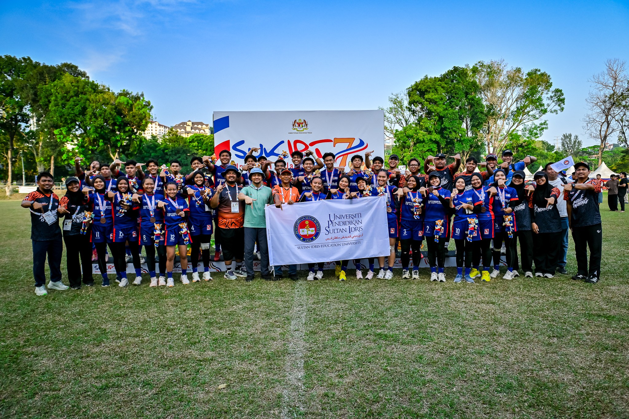 KSU KPT Saksi Kebangkitan Upsi Rangkul Emas Sulung Ragbi 7s SUKIPT 2026