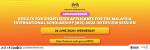 Semakan Temu Duga: Malaysia International Scholarship (MIS) 2026