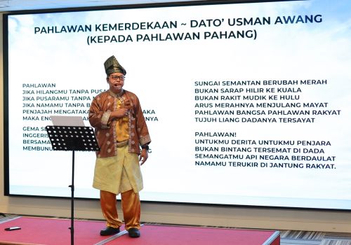 Deklamasi Puisi Meriahkan Sambutan Bulan Kebangsaan Peringkat KPT