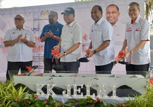 Pecah Tanah Kolej Komuniti Jelai Bukti Komitmen Perluas Akses TVET POLYCC Luar Bandar