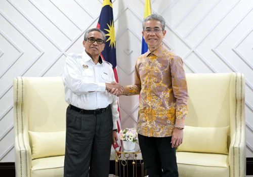 Kunjungan Hormat KSU KPT kepada Ketua Setiausaha Negara
