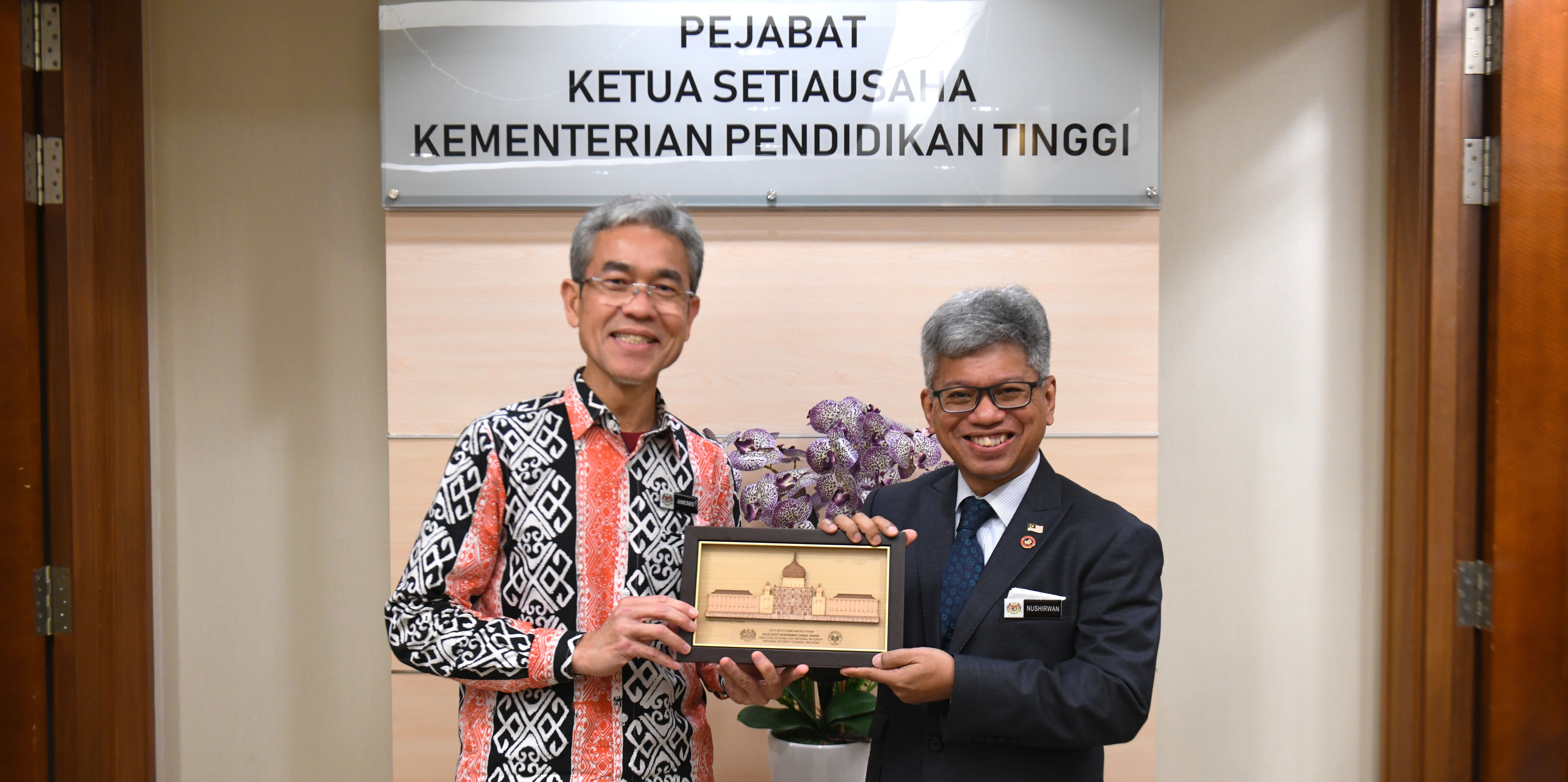 KPT, MKN Perkukuh Kerjasama Hal Ehwal Keselamatan Berkaitan Program Mobiliti Pelajar Antarabangsa Di Universiti Awam