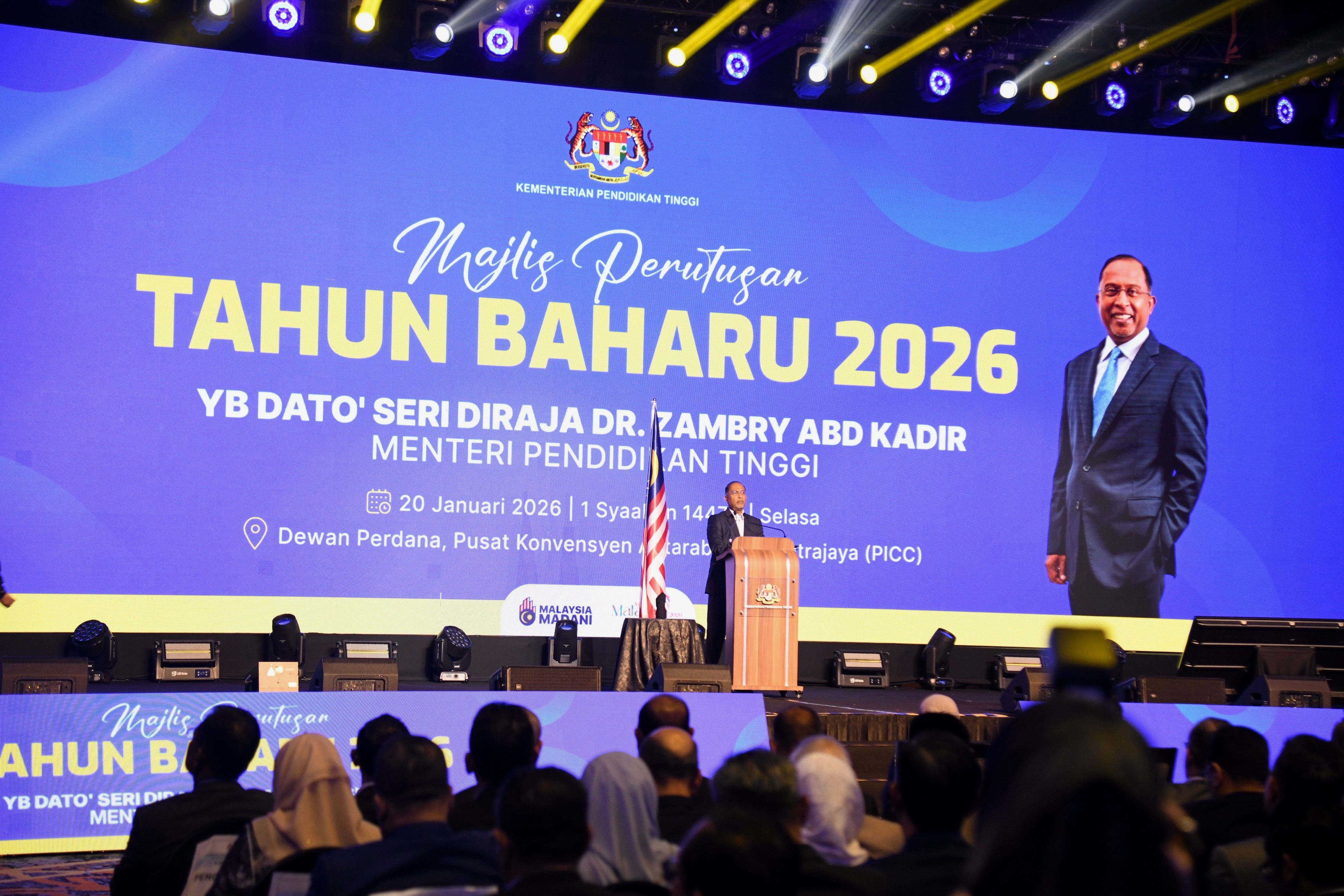 Pemerkasaan Agenda 'Kita' Dan Pembinaan Negara Bangsa Jadi Teras Sektor Pendidikan Tinggi Tahun 2026