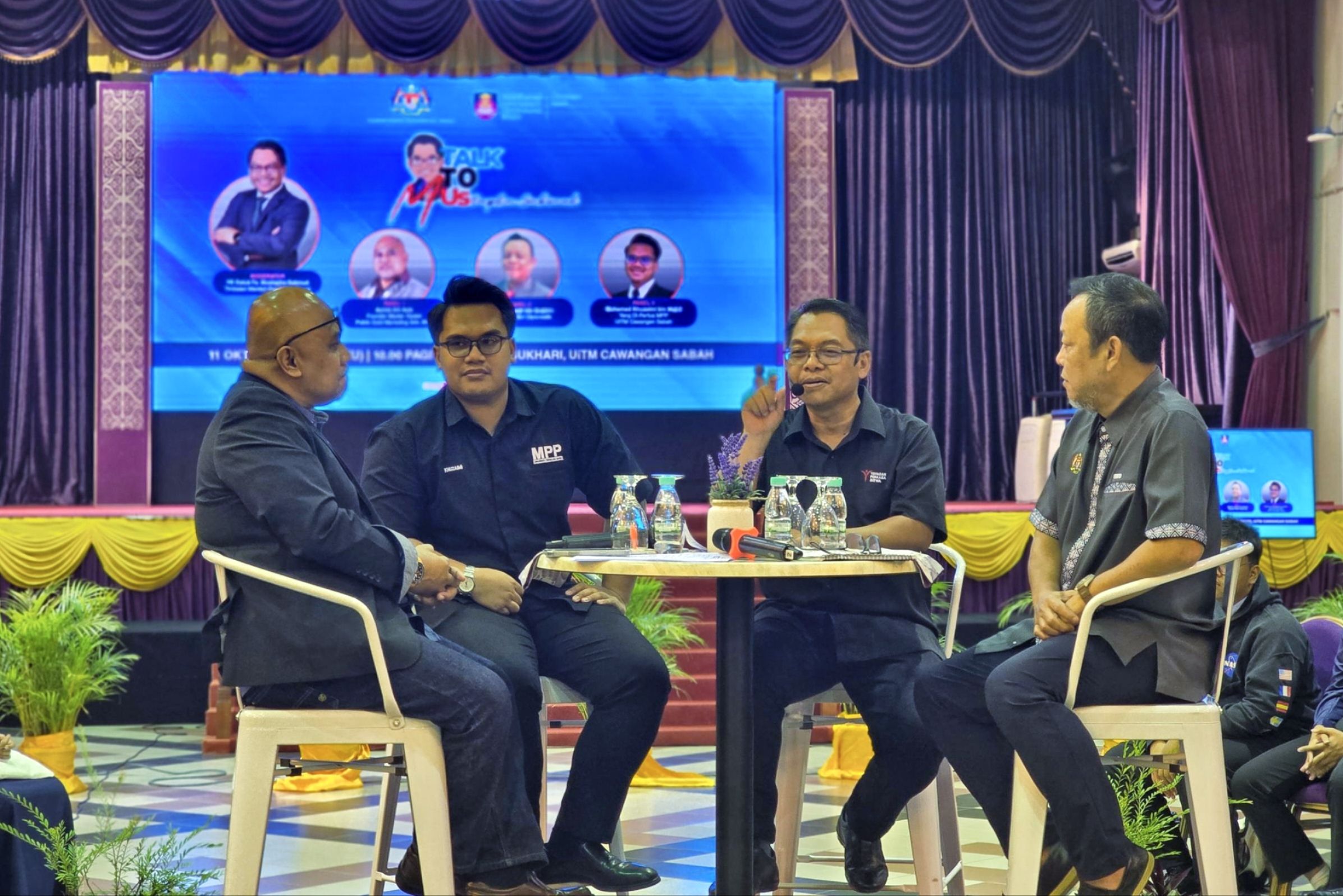 Forum ‘Talk To Us’ YB Timbalan Menteri KPT Suntik Semangat Transformasi Diri Dalam Kalangan Mahasiswa Baharu UiTM Sabah