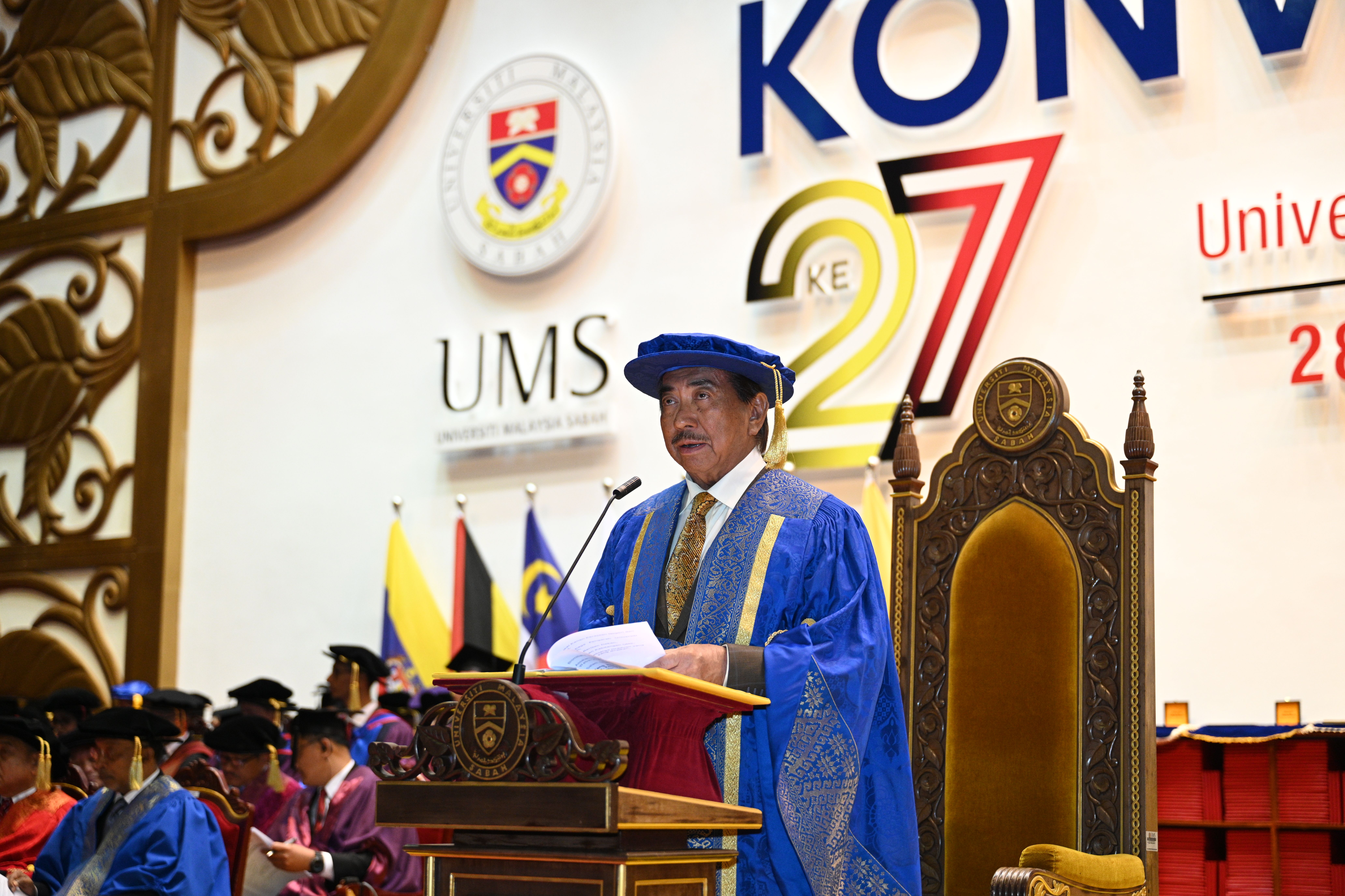 TYT Sabah Sempurnakan Sidang Pertama Konvokesyen UMS Ke-27