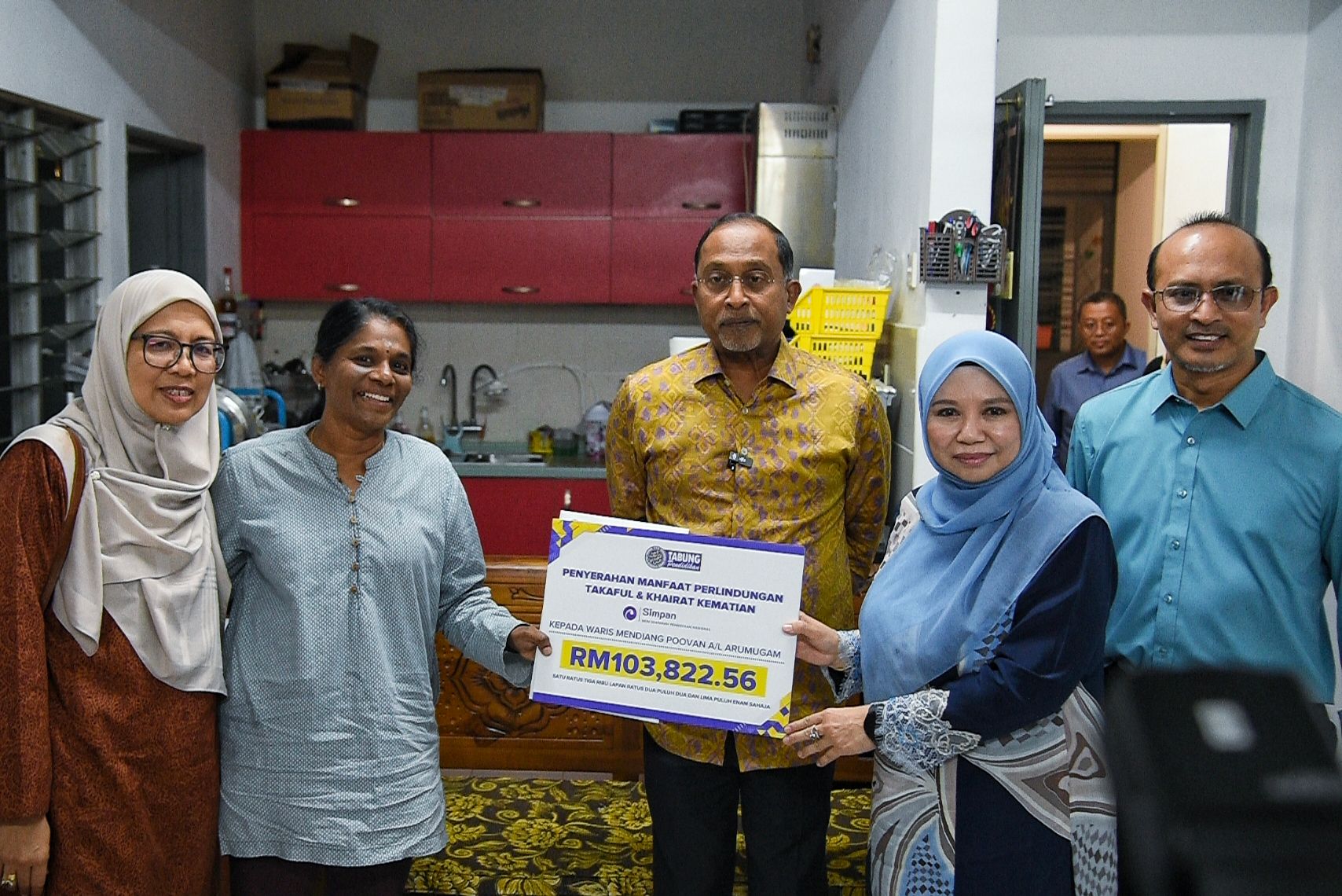 Waris Ketua Penolong Pengarah AKEPT Terima Lebih RM100,000 Manfaat Simpan SSPN