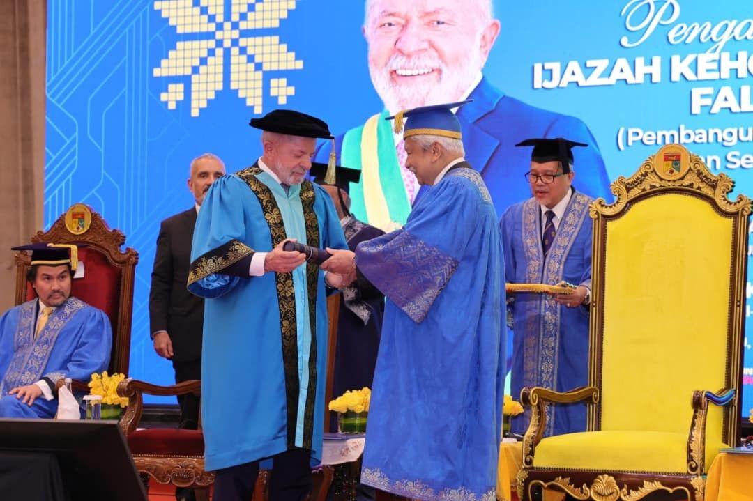Presiden Brazil Terima Ijazah Kehormat UKM, Perkukuh Hubungan Selatan Global