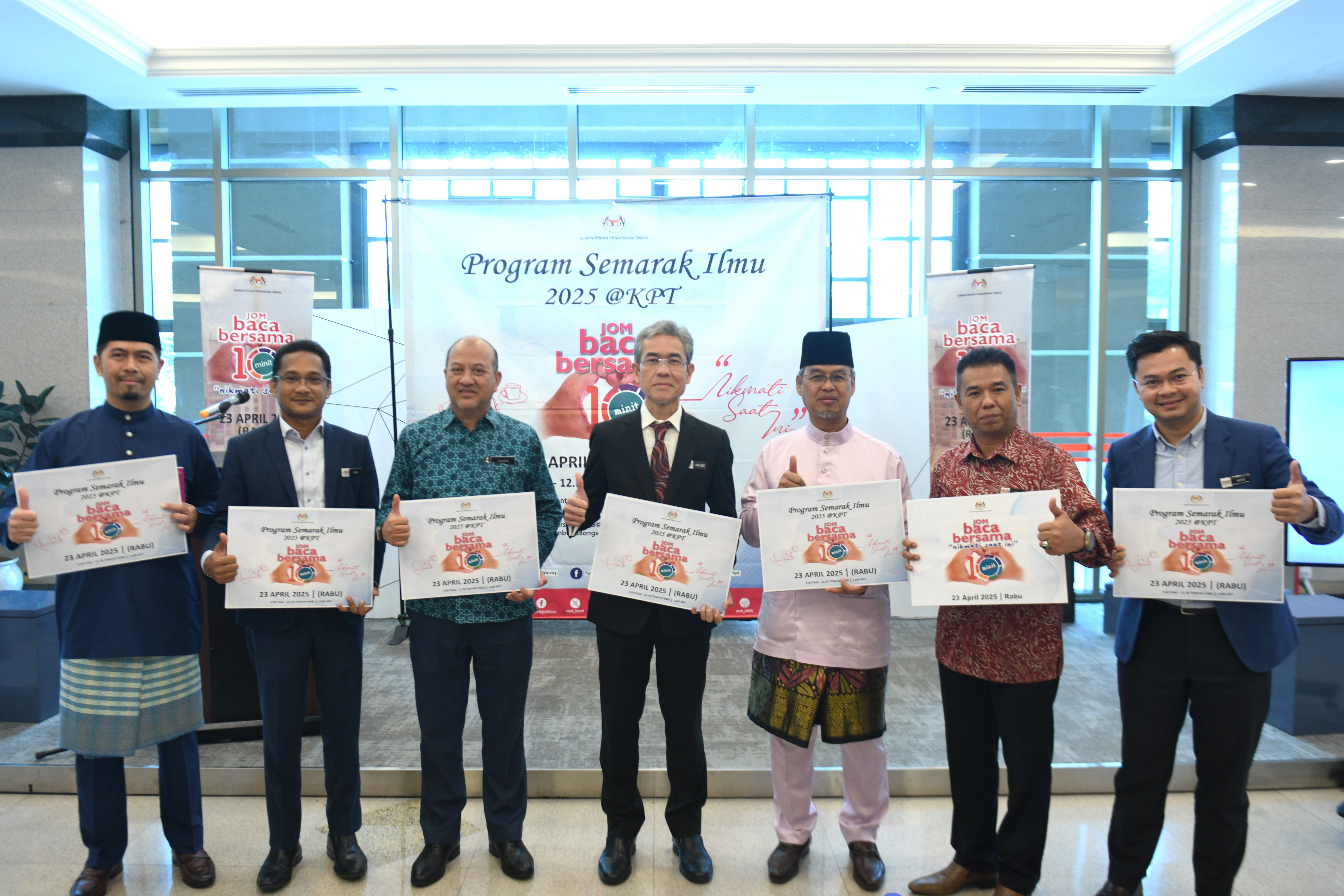 KPT Semarakkan Pembudayaan Membaca Sempena Hari Buku Dan Hak Cipta Sedunia