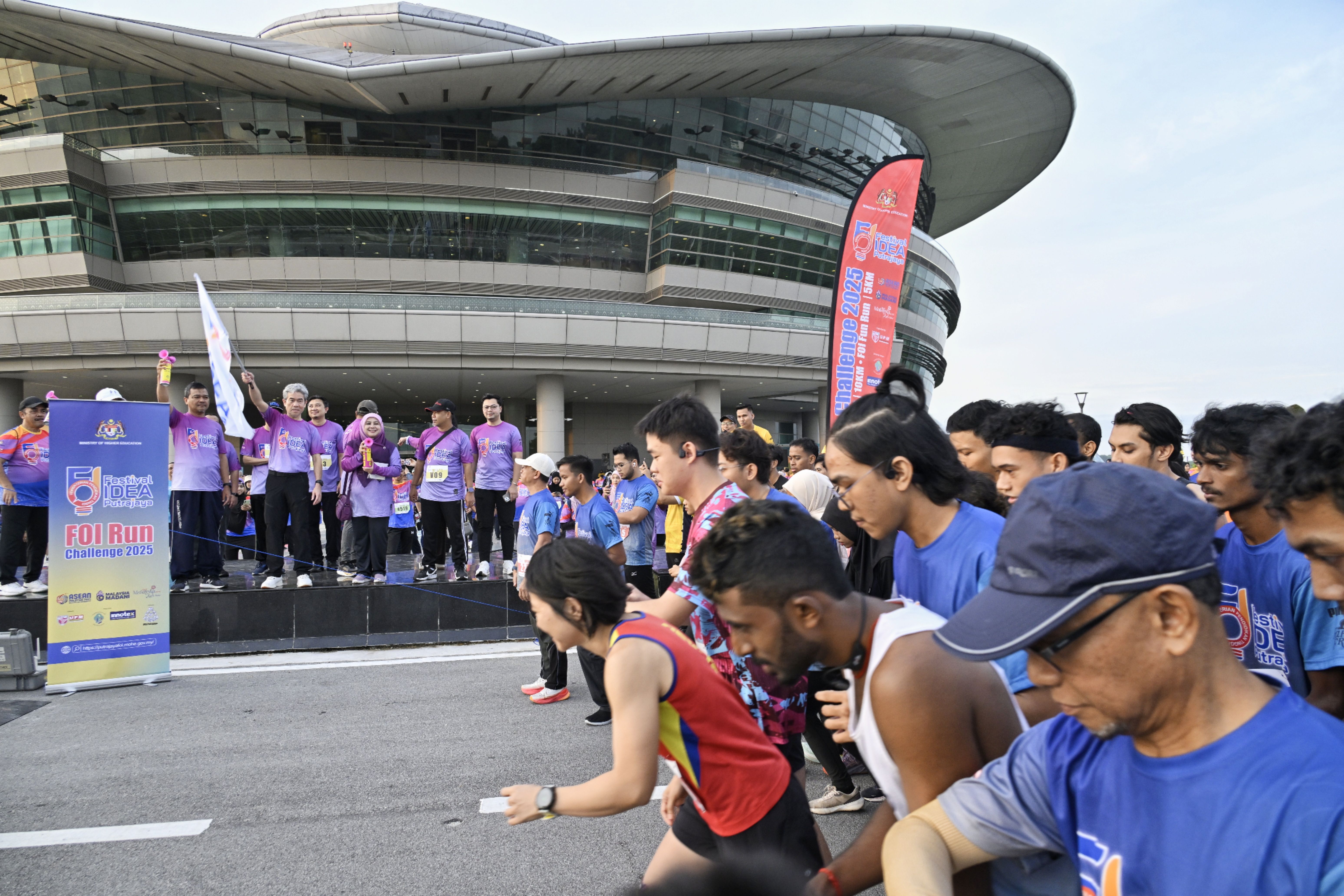 KSU KPT Sempurnakan Pelepasan FOI Run Challenge 2025